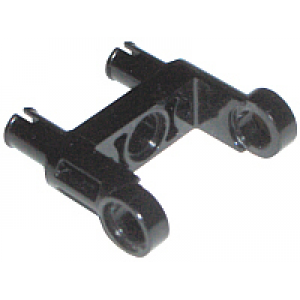 Technic Pinconnector met 2 pinnen Black